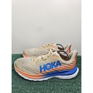 Hoka One One Mach 5 Mens Vibrant Orange Running Shoes Size 11.5 D 1127893-IVOR